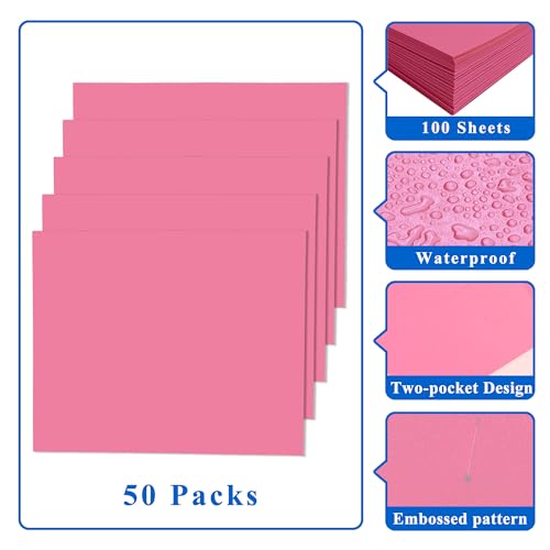 File folders with Pockets (50 Count)