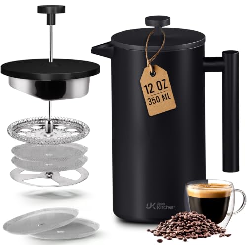 304 Grade Stainless Steel French Press 12 Oz