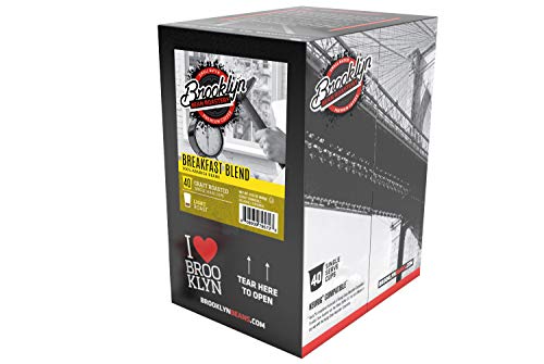 Breakfast Blend Gourmet Coffee Pods (40 Count)