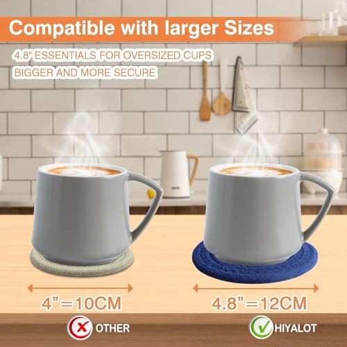 4.8" Drink Cotton Coasters Set of 2 (2 Count)