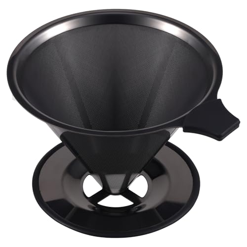 2.0 Upgraded】 Stainless Steel Pour Over Coffee Maker