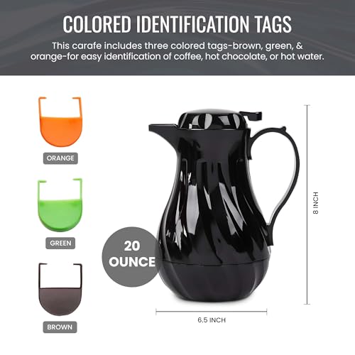 8 Inch Insulated Thermal Coffee Carafe