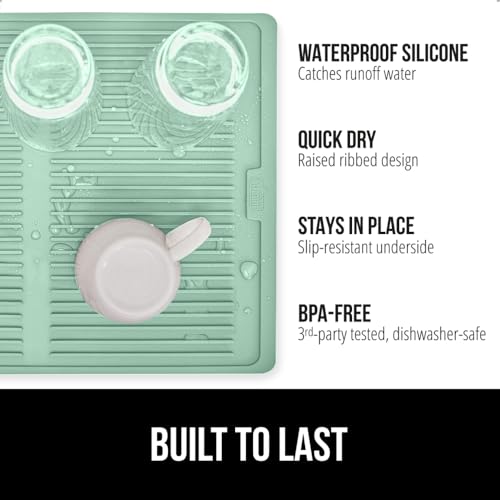 Patented BPA Free Silicone Dish Drying Mat
