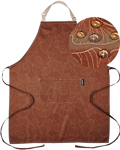 Premium Adjustable Cooking Aprons for Women with Pockets