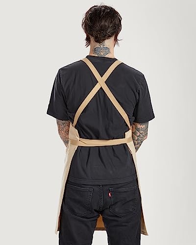 Crossback Kitchen Apron for Cooking