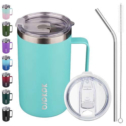 25oz Insulated Coffee Mug with Handle
