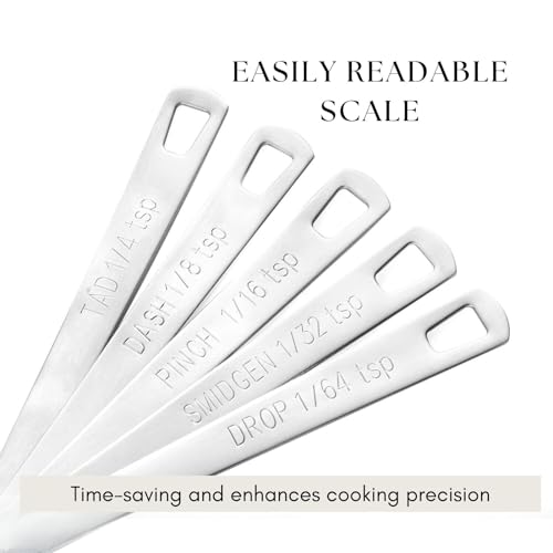5Pcs Teaspoon Measuring Spoons (5 Count)