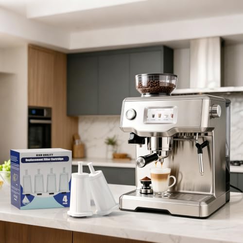Replacement Water Filter for Breville Espresso Machine Barista Touch Bes880 (6 Count)