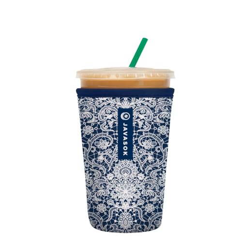 JavaSok Iced Coffee & Cold Soda Insulated Neoprene Cup Sleeve