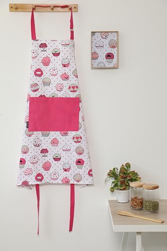 Cotton Aprons for Women with Pocket