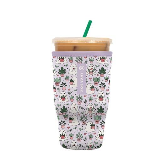 JavaSok Iced Coffee & Cold Soda Insulated Neoprene Cup Sleeve