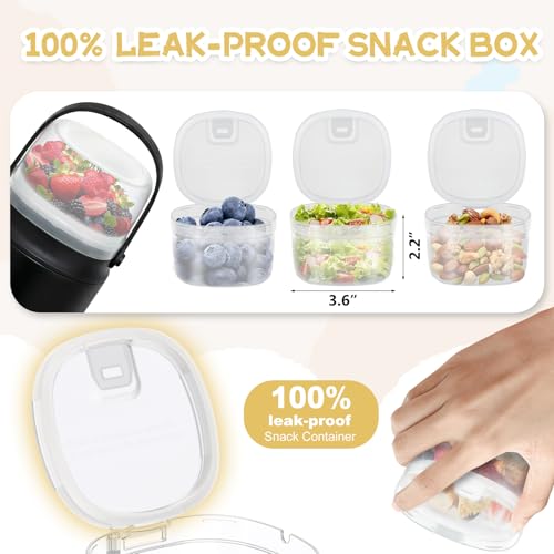 20oz Soup Thermo for Hot Food with a Snack Box Container