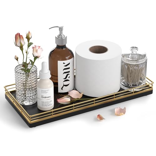 Oak Bathroom Toilet Tank Tray