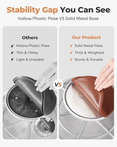 Aluminum Cake Stand Turntable for Party