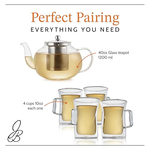Glass Coffee and Tea Set