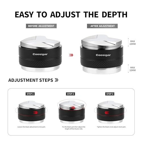 54mm Coffee Distributor and Tamper