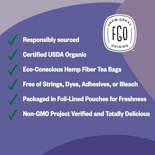 Organic Earl Grey Black Tea (100 Count)