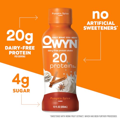 Pumpkin Spice Flavored 20g Protein Shake (144 Fl Oz)