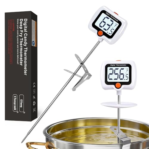 Candy Thermometer for Candy Making with Pot Clip