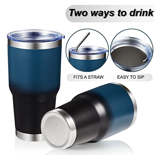 30oz Insulated Tumbler With Lids and Straws