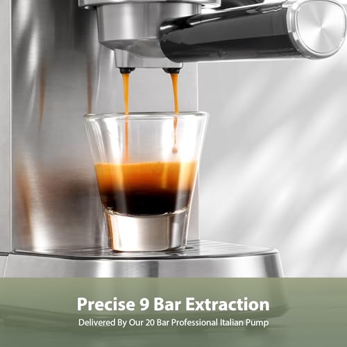 20 Bar Compact Espresso Machine for Home