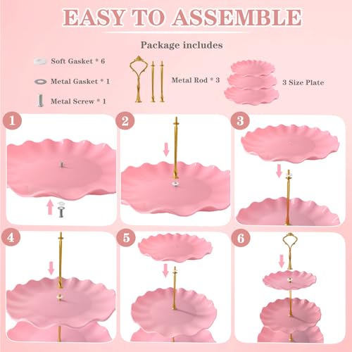 5 Pcs Dessert Table Display Set