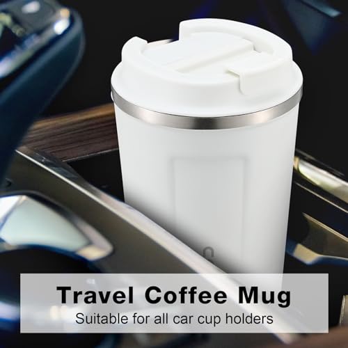 6 Pack Travel Coffee Mugs 12oz Insulated (6 Count)