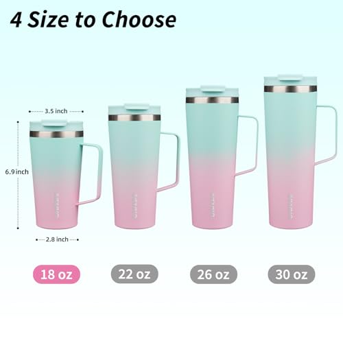 18oz Insulated Tumbler with Handle