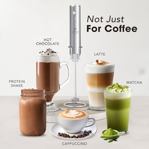 Rechargeable Milk Frother Handheld