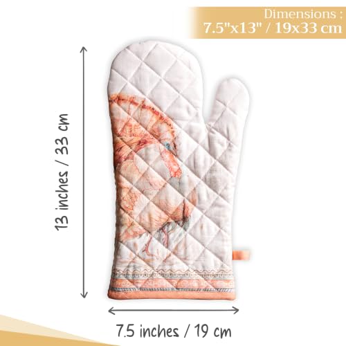 Maison d'Hermine Oven Gloves 100% Cotton Oven Mitt