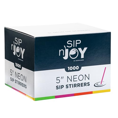 Neon Coffee Stirrers (1000 Count)