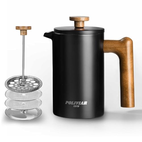 POLIVIAR French Press Coffee Maker
