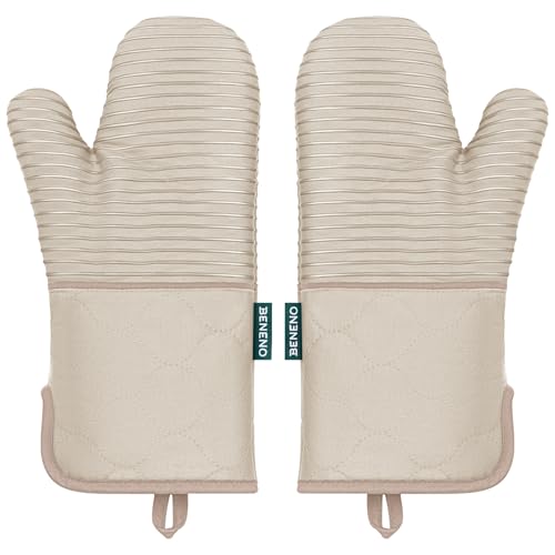 Heat Resistant 500°F Kitchen Oven Mitts 2 (2 Count)