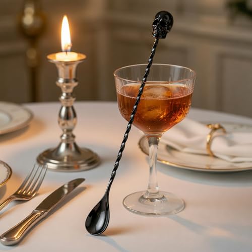 12'' Gothic Skull Bar Spoon