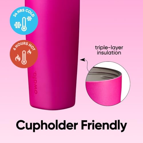 SmoothSip Slider Insulated Stainless Steel Coffee Tumbler