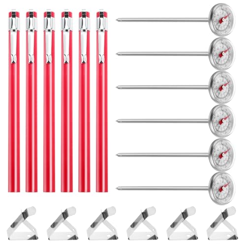 6 Pack Immediate Read Pocket Thermometer (6 Count)