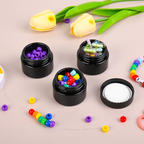 Glass Jars with Lids (24 Count)