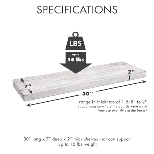 Reclaimed Barnwood Planks (2 Count)
