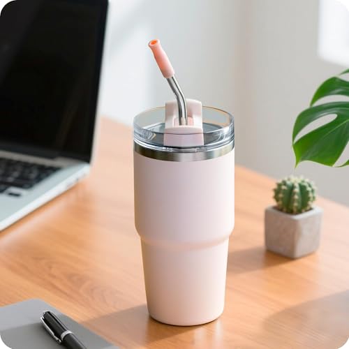 Bent Metal Straws for Stanley 20oz