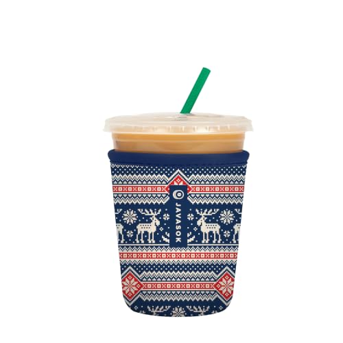 JavaSok Iced Coffee & Cold Soda Insulated Neoprene Cup Sleeve