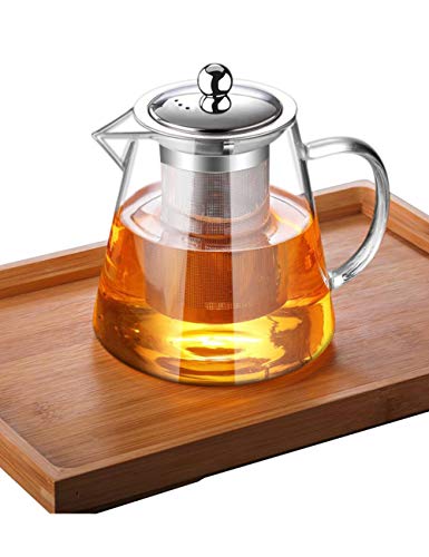 Glass Teapot with Infuser Tea Pot 1300ml