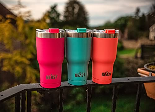 Beast 30 oz Tumbler Stainless Steel Vacuum Insulated Coffee Ice Cup Double Wall Travel Flask