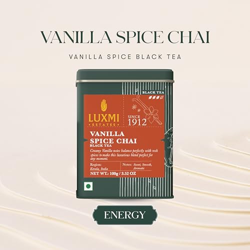 Estates Vanilla Spice Chai Loose Leaf Black Tea 100g (3.5274 Ounce)
