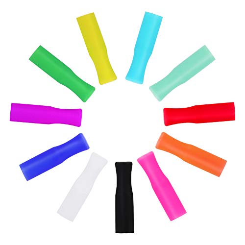 22 Pcs Reusable Straws Tips (22 Count)