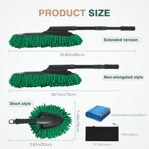 Microfiber Car Duster Kit