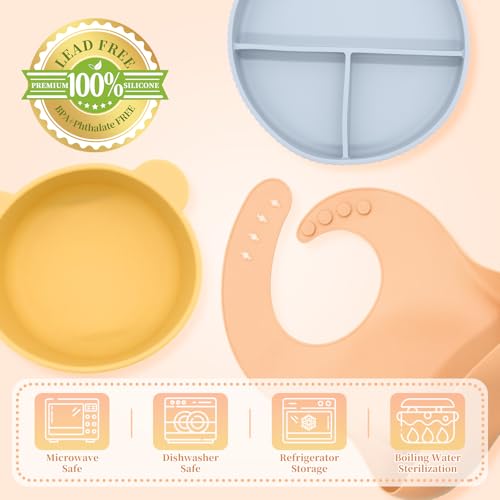Silicone Baby Feeding Set 21 Pcs (21 Count)