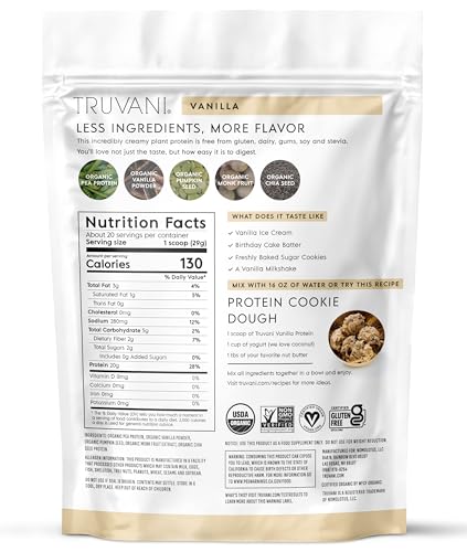 Organic Plant Based Protein Powder (20.9 Ounce)