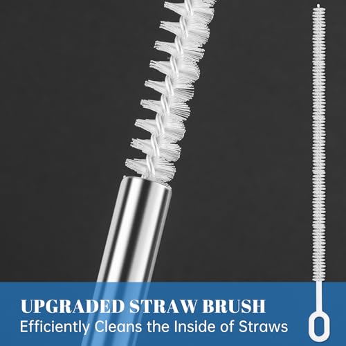 8PCS Stainless Steel Straws Fit for 40oz Stanley Tumblers (8 Count)
