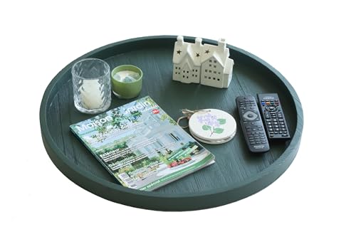 Round Ottoman Table Tray Round