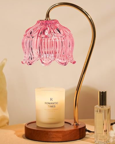 Flower Candle Warmer Lamp with Timer